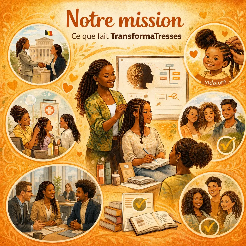 Notre mission - © TransformaTresses asbl - Tous droits réservés - All rights reserved.